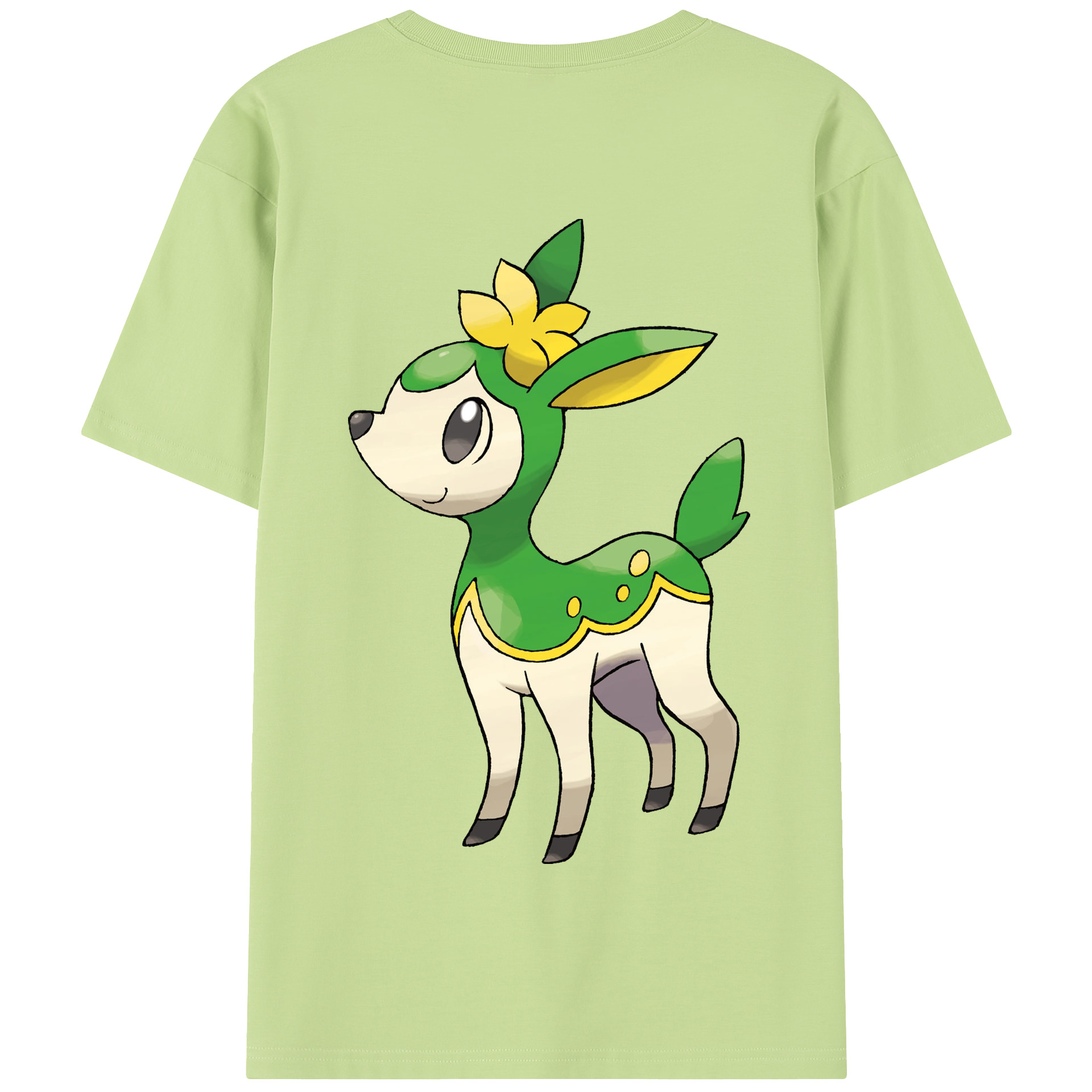 （画像用） ポケットモンスター Pokémon 綿100％半袖Tシャツ（背面プリント）